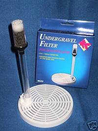 UNDERGRAVEL FILTER for GOLDFISH BOWL £1.95 at Aquarist
