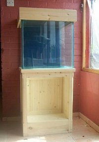 Beautiful Handmade pine aquarium cabinets (made to order)