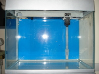 £30 - 23Lx18Hx13W inches Fish4Fun tank with stand (broken inbuilt light)