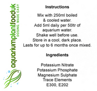 Aquarium Plant Food, Ei Starter Kits, Ei Dry Salts, Potassium Nitrate, Potassium Phosphate, Aquarist Classified Discount Code
