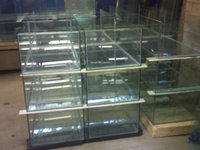 Poseidons Palace Standard Float Glass and Optiwhite Glass Aquariums