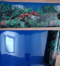 £2 for 2 doublesided waterproof wallpaper for your fish tank