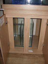 CLEAR SEAL 2FTX2FT CUBE TANK WITH SUMP(LINCOLNSHIRE)