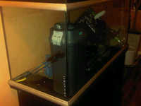 46" x 18" x 24" Tank with cabinate for Sale