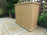 Two 135 litre Aquariums, One with cabinet. All equipment and Fish