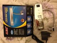 Nano Aquarium Fish Tank 10000K LED Clip Light 8 Super Bright White + 1 Blue Lamp £10