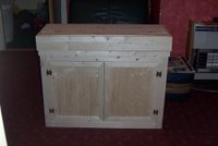 Hand Made Pine aquarium cabinets and lid made to order