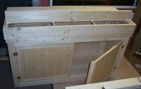 Hand Made Pine aquarium cabinets and lid made to order