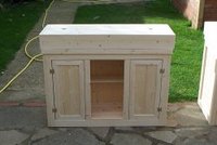 Hand Made Pine aquarium cabinets and lid made to order