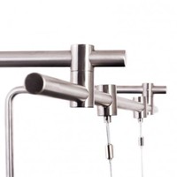iQuatics Universal Aquarium Light Mounting Kit/Hanging System For Corner Aquariums (900mm)
