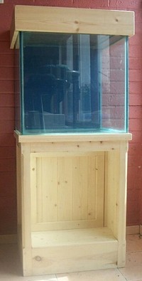 Hand Made Pine aquarium cabinets ( made to order)