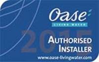 Oase Authorised Installer 2015/2016/2017/2018