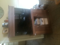 Clearseal aquarium in dark wood - 275 litres - £275