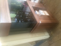Clearseal aquarium in dark wood - 275 litres - £275