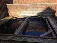 Koi pond closure