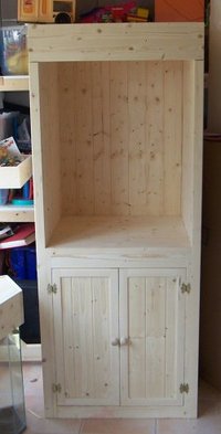 Hand Made Pine aquarium cabinets ( made to order)