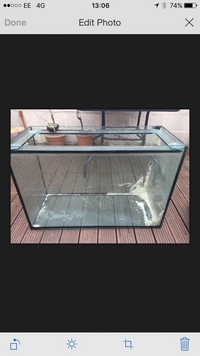 (3 X 2 X 2) 36 X 15 X 24 inches 10mm glass aquarium