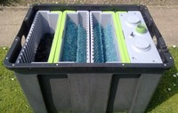 VELDA GIANT BIOFILL XL FILTER (USED) + PUMP/UV/AIR PUMP (NEW) - £325