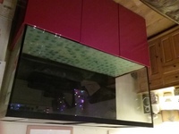 Nd aquatics fish tank and cabinet