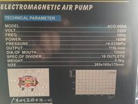 Resun Air Compressor ACO-008A 115 ltr per min