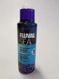 Full bottle of Fluval Sea Alkalinity (liquid)