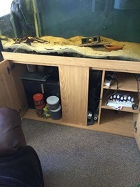 Fish tank with sump 48x24x19