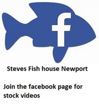 Steves fish house Newport stock list 11/01/18 fish/plants
