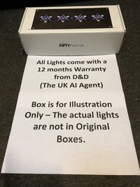 HYDRA 52HD LIGHTS FOR SALE (As New Condition)