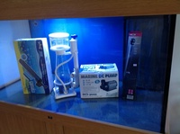 Now sold .ND Aquatics 4 feet tank with sump,pelmet and cabinet