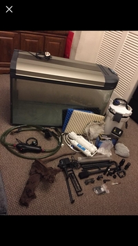 300 Litres Bullet Shape Fish Tank + All Accessories for FULL SET UP