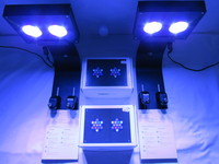 2 X Aqua Illumination’s Hydra 26 HD (Black) Full Spectrum LED Lights and Brackets