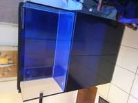 Evolution aqua 1000 marine aquarium and stand in gloss black