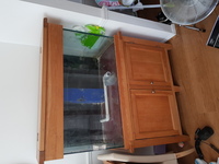 Solid Oak fish tank with sump