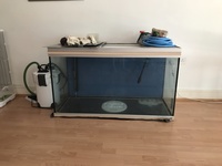 Large Fish tank with filter