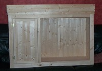 Hand Made Pine aquarium cabinets and lid made to order