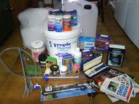 SOLID PINE 3FT CUSTOM BUILT MARINE TANK COMPLETE SETUP - A BARGAIN