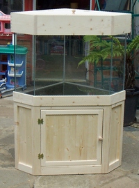 Hand Made Pine aquarium cabinets and lid made to order