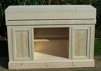 Hand Made Pine aquarium cabinets and lid made to order