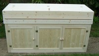Pine aquarium Cabinets and lid made to order.