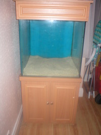 marine tank, filters, cabinet,halide etc