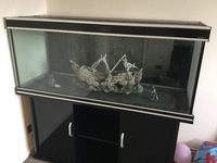 5ft fish tank and stand - £195