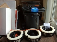 2 x Fluval FX5 filters for sale with media