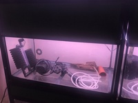 John Allan aquarium racking breeding set up