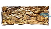 3D BACKGROUNDS for any aquarium size - NOT FOAM , no silicone required SLIDE INSIDE AND DONE