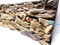 3D BACKGROUNDS for any aquarium size - NOT FOAM , no silicone required SLIDE INSIDE AND DONE
