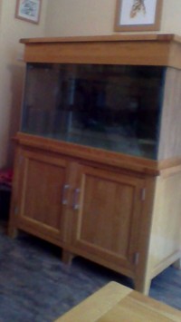 Large Oak Aquarium