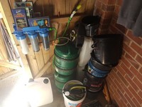 Complete setup Theiling 250 litre