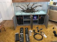 Optiwhite 520L Complete Planted Aquarium Set Up