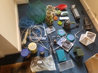 £125 - Aqua One Horizon Aquarium Fish Tank & Cabinet 122cm 182L + Loads of Extras