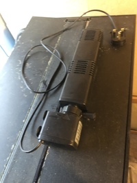 Jewel Fish tank 4ft wide with cabinet & various tropical fish & loads of extras